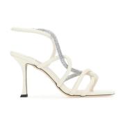 Sandalen met hoge hakken Jimmy Choo , White , Dames