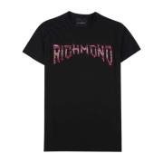T-Shirts John Richmond , Black , Dames