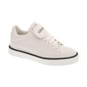 Leren sneakers met contrasterende details John Richmond , White , Here...