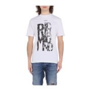 T-shirt John Richmond , White , Heren