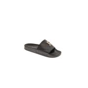 Heren leren slipper John Richmond , Black , Heren