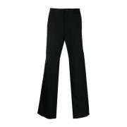 Monochrome Zuivere Scheerwollen Broek John Richmond , Black , Heren