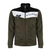 Sportieve Zip-Up Trui John Richmond , Black , Heren