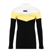 Geribbelde Richmond Sporttrui John Richmond , Black , Dames