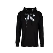 Casual Hoodie John Richmond , Black , Dames