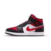 Stijlvolle leren sneakers voor heren Jordan , Red , Heren