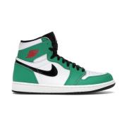 Lucky Green Retro High Sneakers Jordan , Green , Dames