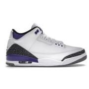 Donkere Iris Retro Sneakers voor Heren Jordan , White , Heren