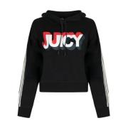 Loszittend Trainingsshirt Juicy Couture , Black , Dames