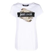 T-Shirts Just Cavalli , White , Dames