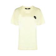 T-shirts Karl Lagerfeld , Yellow , Dames