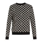 Zwart Katoenen Regular Fit Sweatshirt Karl Lagerfeld , Black , Heren