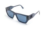 Blauwe Sungles met Originele Hoes Karl Lagerfeld , Blue , Unisex