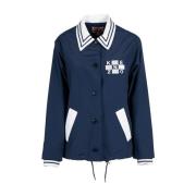 Blauwe Sailor Coach Jas - Stijlvol en Comfortabel Kenzo , Blue , Dames