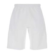 Witte Bermuda Shorts van Stretchkatoen Kenzo , White , Heren