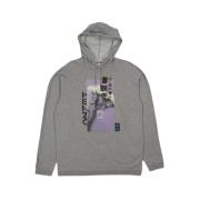 Grafische Print Hoodie Kenzo , Gray , Heren