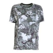 Dreamers Oversized T-Shirt in Donker Khaki Kenzo , Gray , Dames