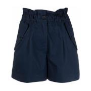 Blauwe Katoenen Zomershorts Kenzo , Blue , Dames