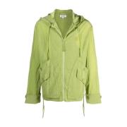 Groen Geruite Windjack Kenzo , Green , Heren