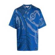 K-Tiger Jersey T-Shirt Kenzo , Blue , Heren