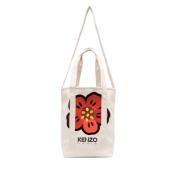 Boke Flower-print Tote Bag Kenzo , Beige , Heren