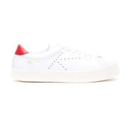 Leren Logo Sneakers Kenzo , White , Heren