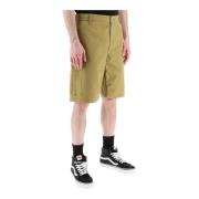 Cargo Shorts geïnspireerd op werkkleding Kenzo , Green , Heren