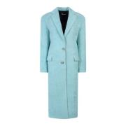 Single-Breasted Coats Krizia , Blue , Dames
