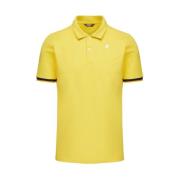 Polo Shirt K-Way , Yellow , Heren