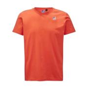 De Echte Edouard Unisex T-Shirt K-Way , Orange , Unisex