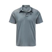 Grijze Everest Polo Shirt K-Way , Gray , Heren