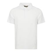 Klassiek Wit Polo Shirt K-Way , White , Heren