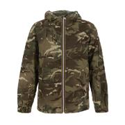 Militaire Jas K-Way , Green , Heren