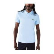 Lichtblauwe Slim Fit Polo Lacoste , Blue , Heren