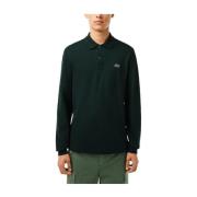 Polo Classic Fit Lange Mouw Lacoste , Green , Heren