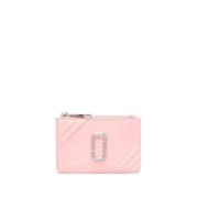 Roze Snapshot Logo Portemonnee Marc Jacobs , Pink , Dames