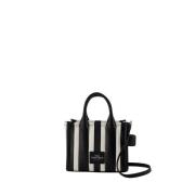 Grained Lambskin Micro Tote Marc Jacobs , Black , Dames