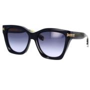 Trendy Vierkante Zonnebril voor Dames Marc Jacobs , Black , Unisex