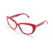 Rood Optisch Montuur, veelzijdig en stijlvol Max Mara , Red , Dames