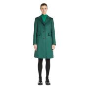 072 Tevere Mantel Max Mara , Green , Dames