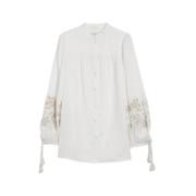 Fiesole Overhemd Max Mara , White , Dames