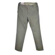 Cropped Trousers Meyer , Green , Heren