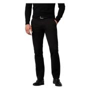 Zwarte Reis Chino Broek Meyer , Black , Heren