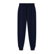 Sweatpants met monogram Michael Kors , Blue , Dames