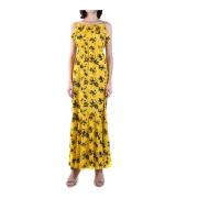 Dag Maxi jurk Michael Kors , Yellow , Dames