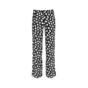 Wijde broek Michael Kors , Black , Dames