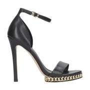 High Heel Sandals Michael Kors , Black , Dames