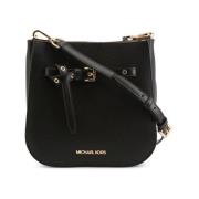 Leren Cross-body Tas voor Dames Michael Kors , Black , Dames