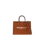 Kameel Leren Handtas Michael Kors , Brown , Dames