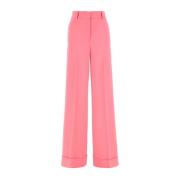 Wijde broek Moschino , Pink , Dames